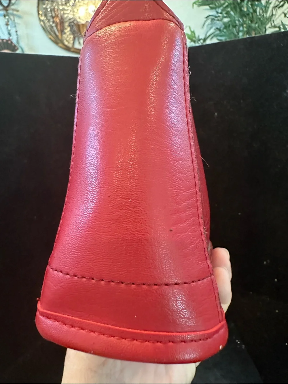 Coach #325 Bleeker Demi Pouch in gorgeous red❤️